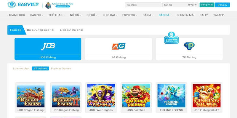 Bắn Cá 868Vip